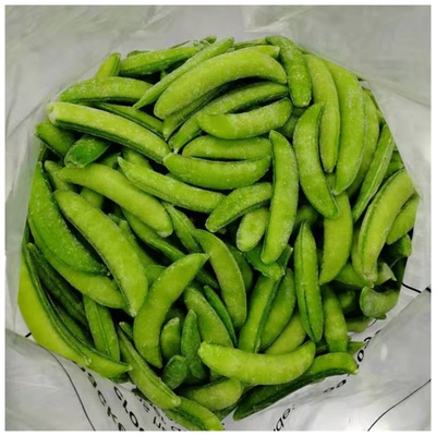 China Fresh Frozen Vegetable New Crop IQF Frozen Sugar Snap Peas Stringless 2 Sides