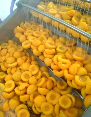 IQF Organic Yellow Peach Halves Frozen Fruits Sweet Taste Bulk Packaged Preserved Water Pulp Whole Cubes Dice Halve Available