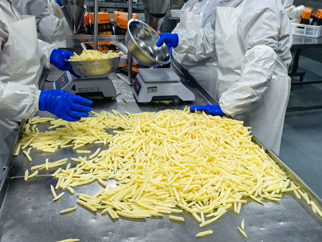 Caricamento e consegna tempestiva di patatine fritte congelate francesi 2