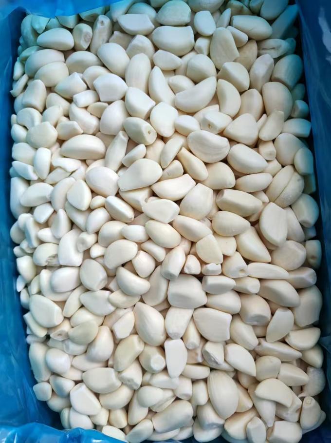 Prodotti caldi Prezzo di fabbrica Bianco Colore BRC Certificati HACCP Verdure surgelate IQF Aglio biologico 0