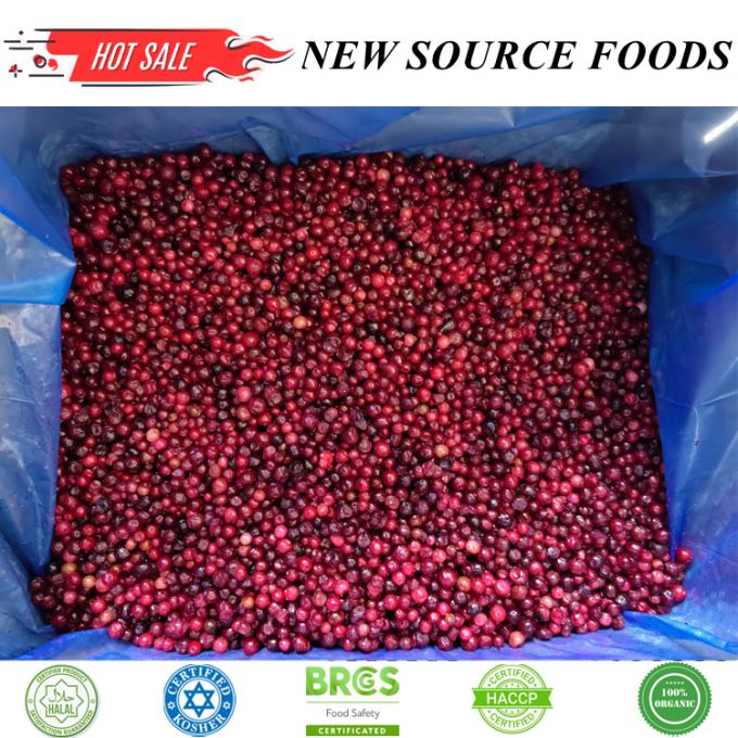 OEM/ODM Hot Selling Economico ingrosso IQF Frozen Lingonberry Alta domanda IQF Frutta congelata 2