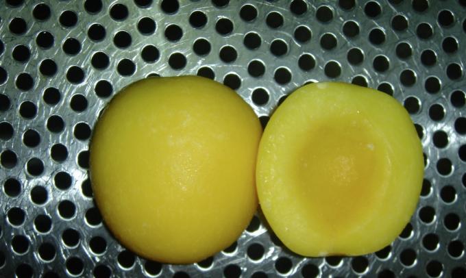 Mele pesche gialle biologiche IQF Frutta congelata Sapore dolce Confezione sfusa Conservato in acqua Polpa intera Cubetti Dadi Met&agrave; Disponibile 3