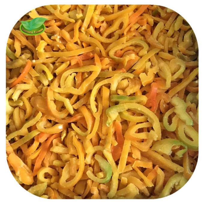 Cina Fornitore IQF Trasformazione di cioccolatini di pepe rosso dolce surgelati in verdure surgelate 11