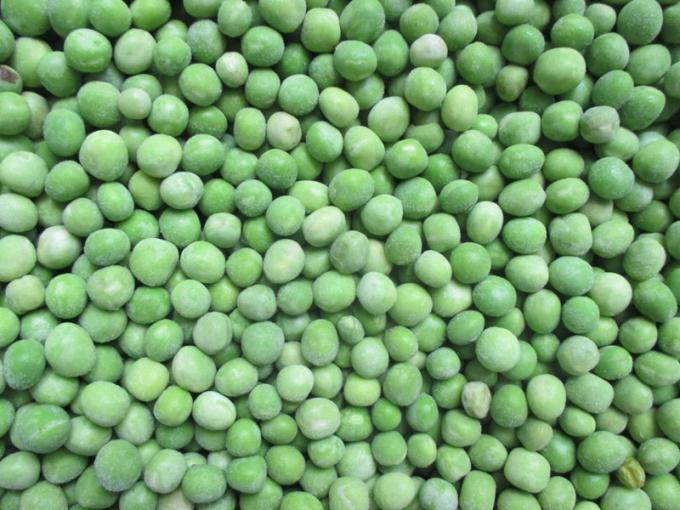 Fornitore all'ingrosso al dettaglio di piselli verdi surgelati IQF 10kg confezionati in sacchi da 400gm 1